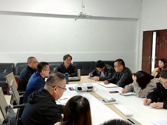 公司黨委副書記、副總經(jīng)理洪濤一行到貴州業(yè)黔調(diào)研指導(dǎo)工作