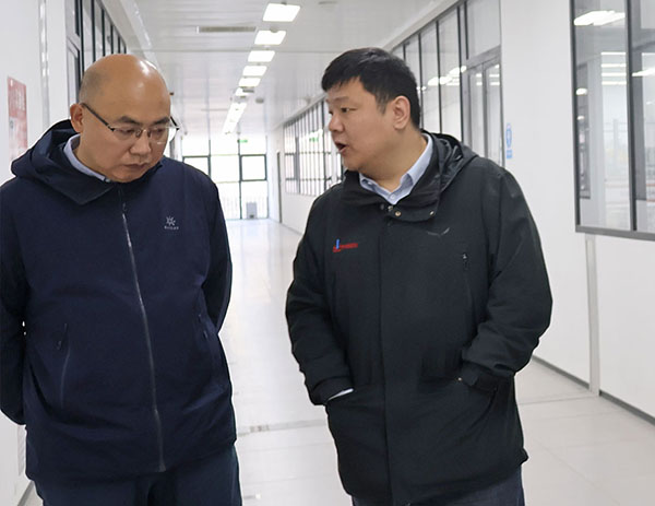 上海電氣研砼（木壘）建筑科技有限公司來訪中鋼國檢 共促技術(shù)交流與合作