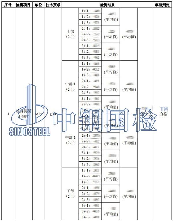 橋梁樁基檢測(cè)項(xiàng)目結(jié)果