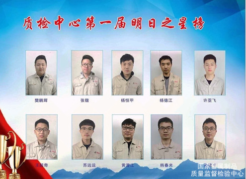 質(zhì)檢中心創(chuàng)新多元化激勵機(jī)制 開展“明日之星”評選活動